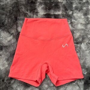 TLF Vibrant Coral Athletic Shorts
